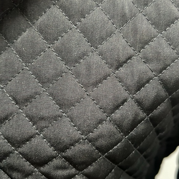 Gallery quilted mid-length women’s coat black - Picture 2 of 6